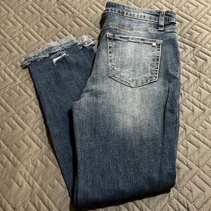 Tricot Button Fly Jeans